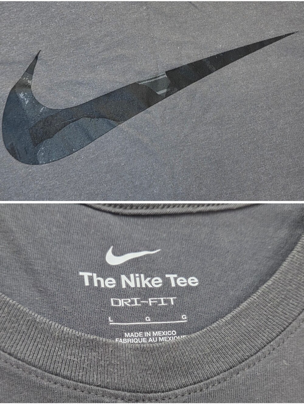 Men's Large Tee Shirt Lot Brand Name School Clothes Hurley Nike Bundle 3 Pack Lg - Picture 5 of 17